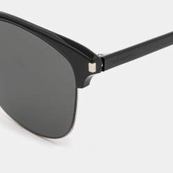 Saint Laurent Black Classic 180 Round Sunglasses