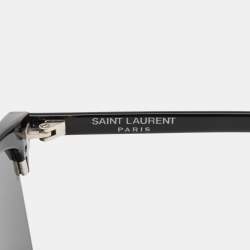 Saint Laurent Black Classic 180 Round Sunglasses
