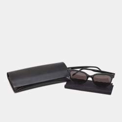 Saint Laurent Black Zoe Round Sunglasses