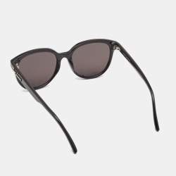 Saint Laurent Black Zoe Round Sunglasses