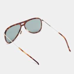 Saint Laurent Brown Tortoise Classic Rim Sunglasses