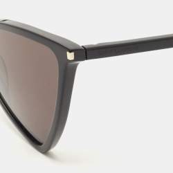Pre Owned Saint Laurent Black Jerry Cat Eye Sunglasses