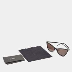 Pre Owned Saint Laurent Black Jerry Cat Eye Sunglasses