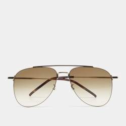 Saint Laurent Silver Acetate SL392 Gradient Sunglasses