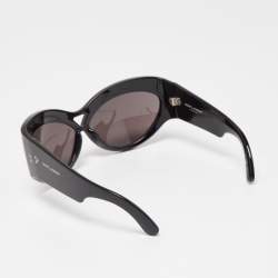 Pre Owned Saint Laurent Black SL73001 Cat-Eye Sunglasses
