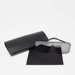 Saint Laurent Black SL354 Mask Shield Sunglasses