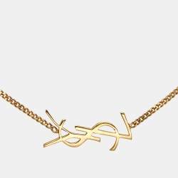 Saint Laurent Opyum Gold Tone Bracelet