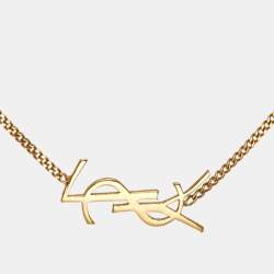 Saint Laurent Opyum Gold Tone Bracelet