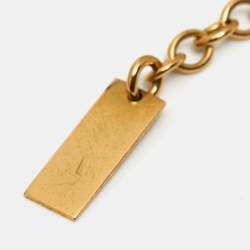 Saint Laurent Opyum Gold Tone Bracelet