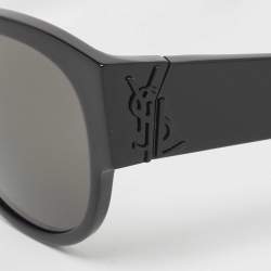 Saint Laurent Black SLM19 Wayfarer Sunglasses