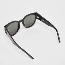 Saint Laurent Black SLM19 Wayfarer Sunglasses