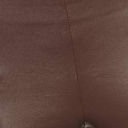 Saint Laurent Burgundy Leather Skinny Leather M