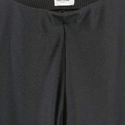Saint Laurent Navy Blue Jersey Tights XS