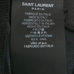 Saint Laurent Navy Blue Jersey Tights XS
