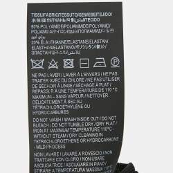 Saint Laurent Navy Blue Jersey Tights XS