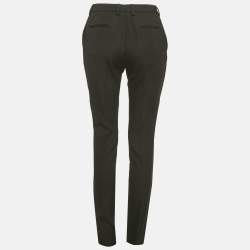 Saint Laurent Paris Black Wool Trousers M