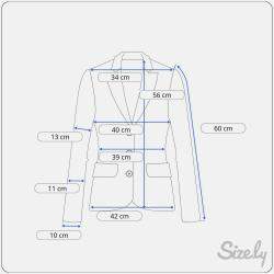Pre Owned Saint Laurent Paris Embroidered Velvet Blazer Size S