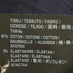 مملوكة مسبقًا Saint Laurent Navy Blue Cotton Pants L