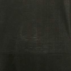 مملوكة مسبقًا Saint Laurent Paris Black Jersey Frilled Playsuit S