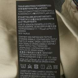 Pre Owned بنطلون جينز سان لوران دنيم أزرق ممزق بخصر عالٍ مقاس متوسط - الخصر 28 بوصة