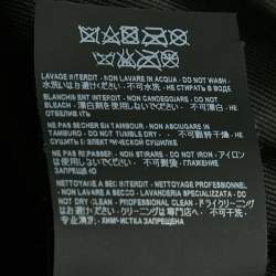 Pre Owned جاكيت جلد راكب دراجة سان لوران أسود مقاس متوسط (ميديم)