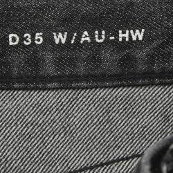 Pre Owned Saint Laurent Paris Grey High Rise Jeans S/Waist 27"