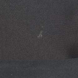 Pre Owned سترة سان لوران جلد أسود مقاس متوسط