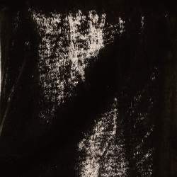 مملوكة مسبقًا Saint Laurent Paris Black Lamé Velvet Puff Sleeve Mini Dress S