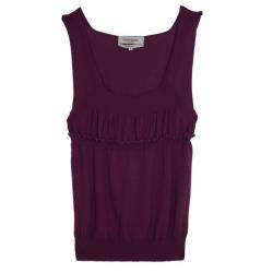 Saint Laurent Paris Sleeveless Knit Top L