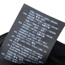 Pre Owned Saint Laurent Paris Champagne Pink Oversized Teddy Baseball Jacket M