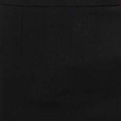 Pre Owned Saint Laurent Paris Black Wool Mini Skirt S