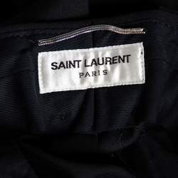Saint Laurent Black Wool Formal Pants XXL 