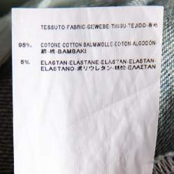 Pre Owned Saint Laurent Blue Denim Distressed Jeans S