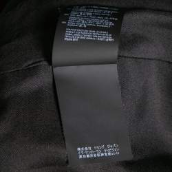 Pre Owned جاكيت بليزر سان لوران صوف أسود مقاس كبير - لارج