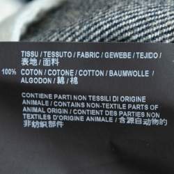 Pre Owned Saint Laurent Blue Denim Flared Hem Jeans S