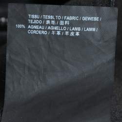 مملوكة مسبقًا Saint Laurent Black Leather Skinny Fit Pants M