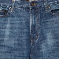 Pre Owned Saint Laurent Blue Denim 90s High-Waist Jeans M Waist 30"