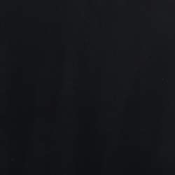 Pre Owned Saint Laurent Black Velvet One Shoulder Asymmetrical Mini Dress S