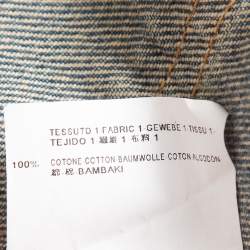 Pre Owned Saint Laurent Paris Blue Washed Denim High Waist Jeans S Waist 27"