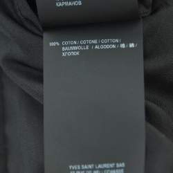 Saint Laurent Black Wool Single Breasted Blazer S