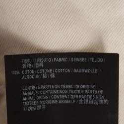 Pre Owned Saint Laurent Light Blue Ripped Denim Shorts S Waist 24"