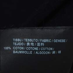 Saint Laurent Black LouLou Print Cotton T-Shirt S