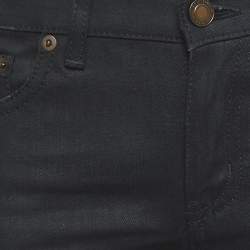 Saint Laurent Paris Black Denim Jeans S Waist 27"