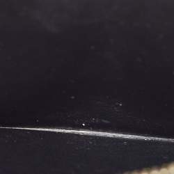 Saint Laurent Black Matelassé Leather Monogram Envelope Wallet on Chain