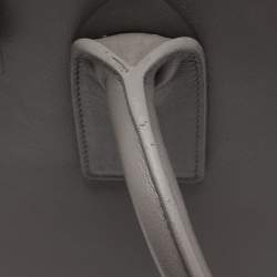 Pre Owned Saint Laurent Grey Leather Large Classic Sac De Jour Tote