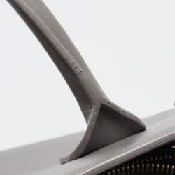 Pre Owned Saint Laurent Grey Leather Large Classic Sac De Jour Tote