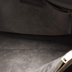 Pre Owned Saint Laurent Grey Leather Large Classic Sac De Jour Tote