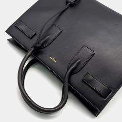 Saint Laurent Black leather Sac Dejour Large Bag