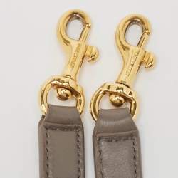 Pre Owned Saint Laurent Grey Leather Nano Classic Sac De Jour Tote