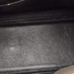 Pre Owned Saint Laurent Grey Leather Nano Classic Sac De Jour Tote